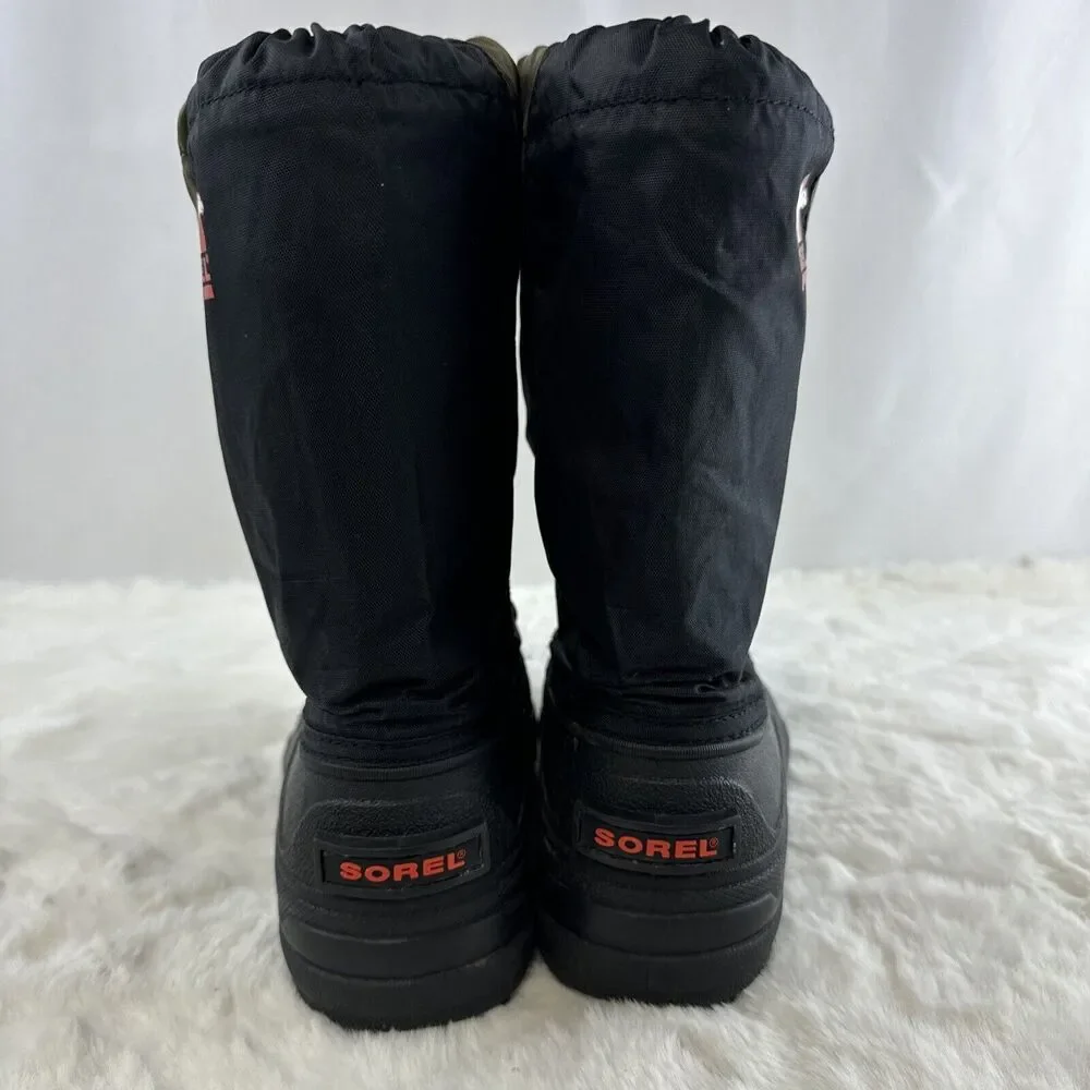 Sorel Winter Boots Mens US 6 Ice Fox Green Black NY 1698-364